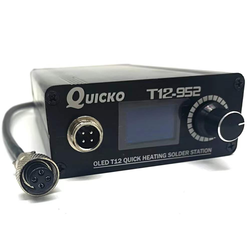 Szybko nagrzewająca się stacja – Soldering Station T12 Oled recenzja i cena