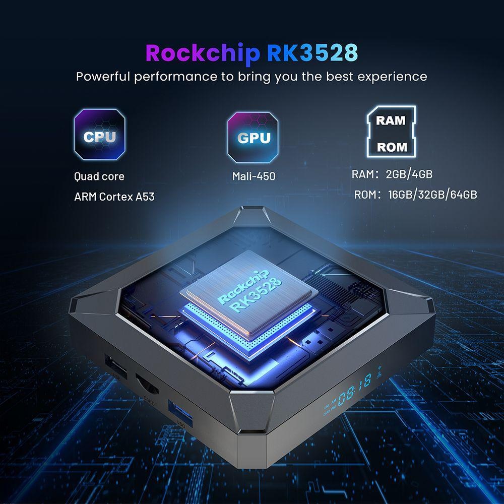 X98K Smart TV Box Android 13.0 – Radxa Rock 5B 16Gb recenzja i cena
