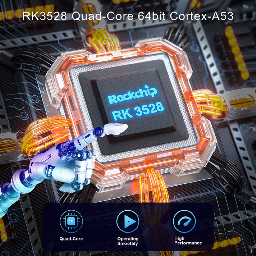 Android 16 X66 TV Box RK3528 Q – Khadas Vim4 8Gb recenzja i cena